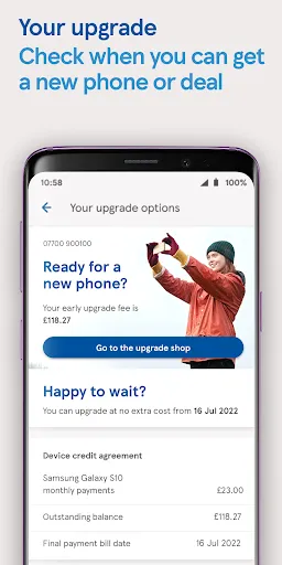 Tesco Mobile screenshot