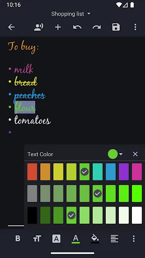 Text Editor screenshot