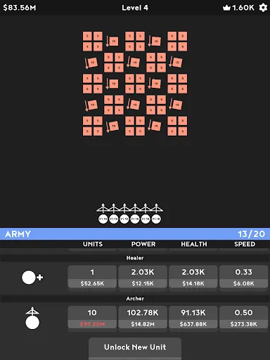 The Army - Idle Strategy Game screenshot