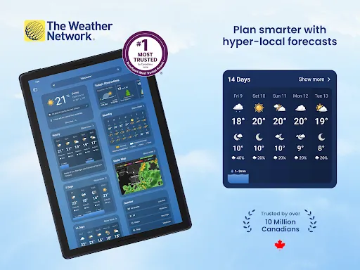 The Weather Network screenshot