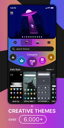 Themes screenshot