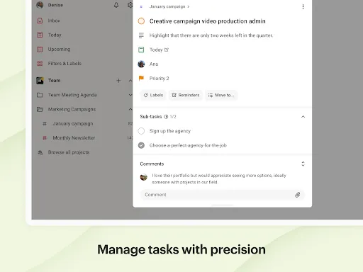 Todoist: To Do List & Calendar screenshot