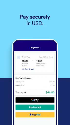Trainline: Book Europe Trains screenshot