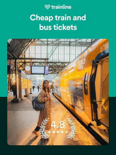 Trainline: Book Europe Trains screenshot