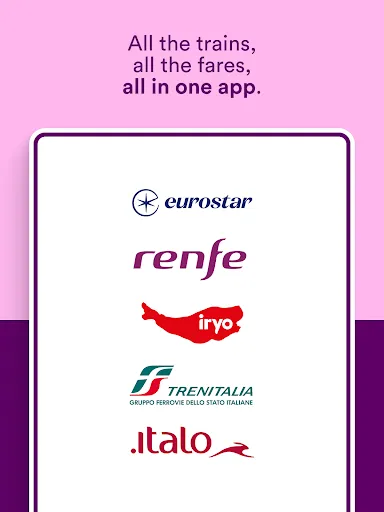 Trainline: Book Europe Trains screenshot