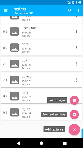 TXD Tool screenshot