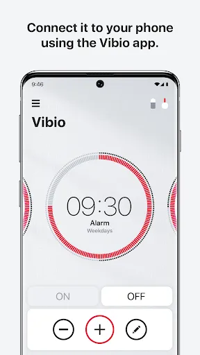 Vibio bed shaker screenshot