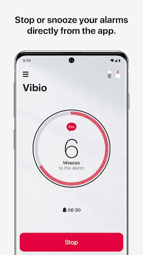 Vibio bed shaker screenshot