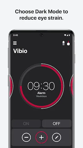 Vibio bed shaker screenshot