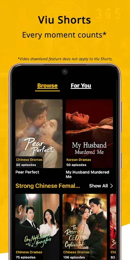 Viu : Korean & Asian content screenshot