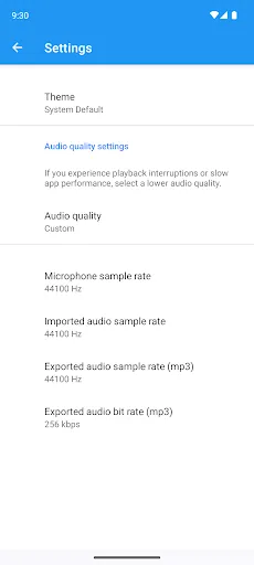 Voice changer with effects screenshot