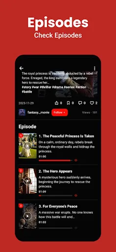 Voltra TV - Movies & Series screenshot