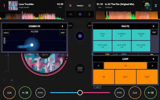 WeDJ screenshot