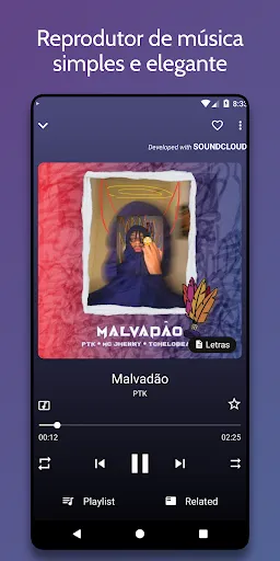 Whatlisten: Player de música screenshot