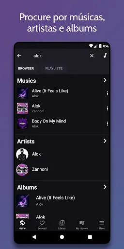 Whatlisten: Player de música screenshot