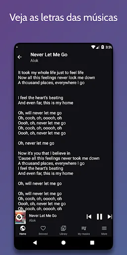 Whatlisten: Player de música screenshot