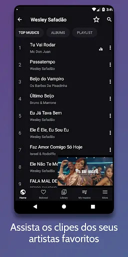 Whatlisten: Player de música screenshot