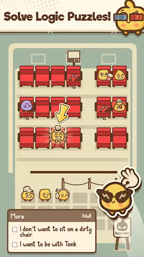 Where's My Seat?・Logic Puzzles screenshot