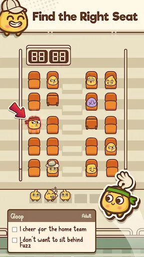 Where's My Seat?・Logic Puzzles screenshot