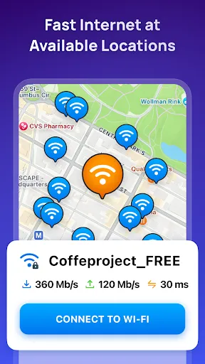 WiFi Map screenshot