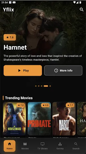 Yflix screenshot