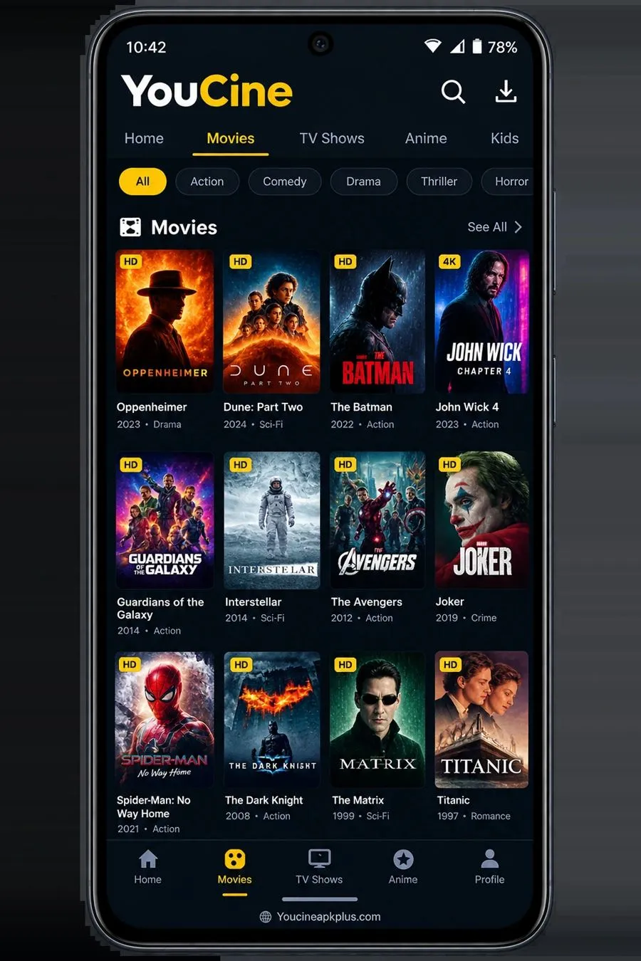 YouCine screenshot