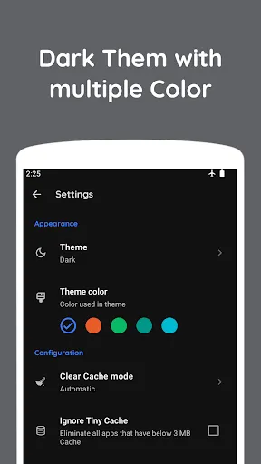 Zero Cleaner: clear cache screenshot