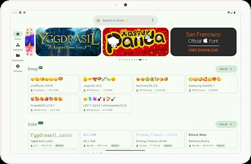 zFont 3 - Emoji & Font Changer screenshot