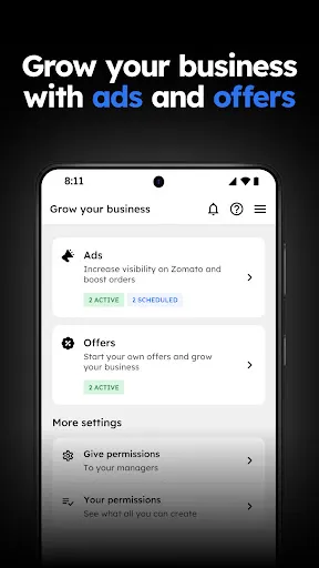 Zomato Restaurant Partner screenshot