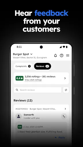 Zomato Restaurant Partner screenshot